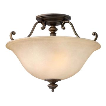 Hinkley Lighting DUNHILL HK-DUNHILL-SF Таванна лампа 2x60W/E27