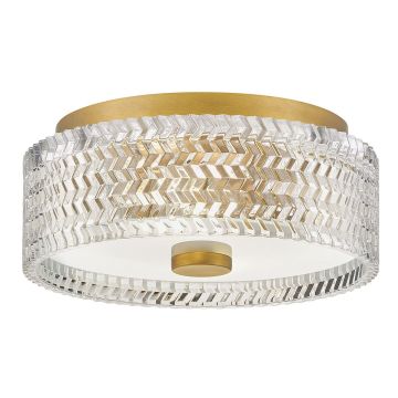 Hinkley Lighting Elle HK-ELLE-F-S-HB Таванен светилник 2x60W/E27 IP20