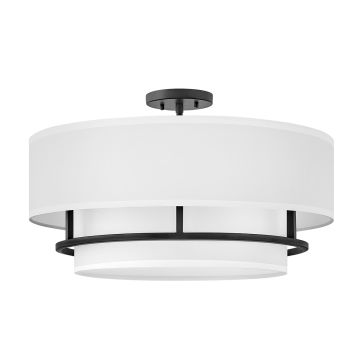 Hinkley Lighting Graham HK-GRAHAM-L-BK Таванна лампа 4x40 W/E14