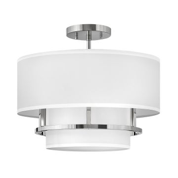 Hinkley Lighting Graham HK-GRAHAM-M-PN Таванна лампа 3x40 W/E14