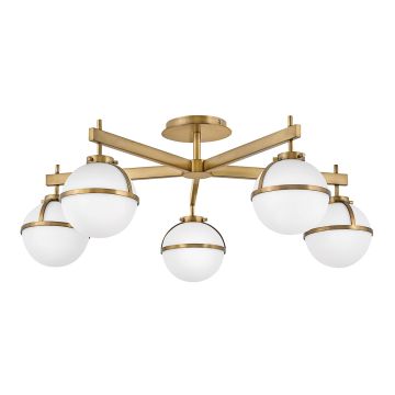 Hinkley Lighting Hollis HK-HOLLIS-5-O-HB Таванна лампа 5x40 W/E14 ip44