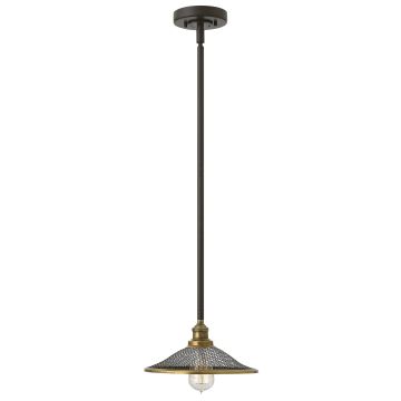 Hinkley Lighting RIGBY HK-RIGBY-P-KZ Висяща лампа 1x60W/E27