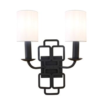 Hinkley Sabina HK-SABINA2-BK Светильник за стена 2x40W/E14