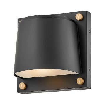 Hinkley Lighting Scout HK-SCOUT-BK Светильник за стена 1x8W/GU10 3000K 560lm IP44