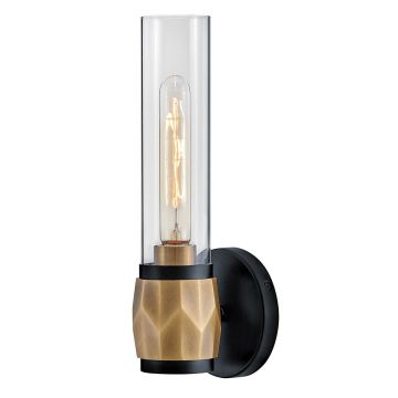 Hinkley Lighting Ellison HK-ELLISON1-BK-HB Светильник за стена 1x40W/E27 IP44