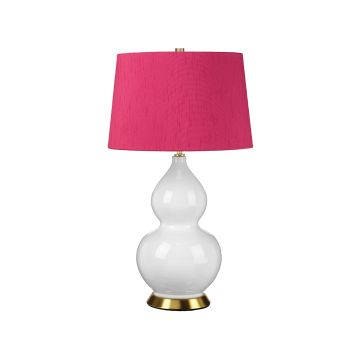 Elstead Lighting Isla ISLA-AB-TL-CRANBERRY Масичка лампа 1x60 W/E27