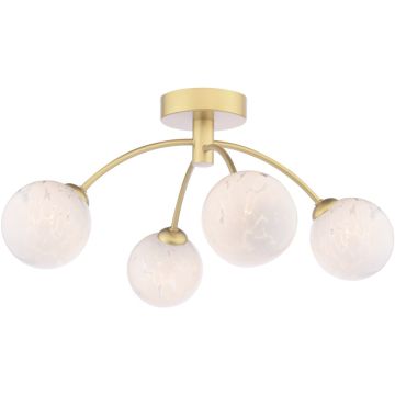 Dar Lighting Izzy IZZ0435-17 Таванна лампа 4x40w/g9 ip20