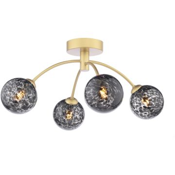 Dar Lighting Izzy IZZ0435-21 Таванна лампа 4x40w/g9 ip20
