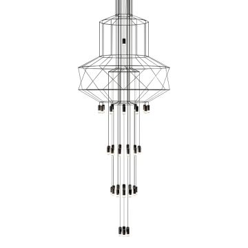 King Home FLUSSO JD0032-43P Висяща лампа 43x3W/G9 3000K 1320LM IP20