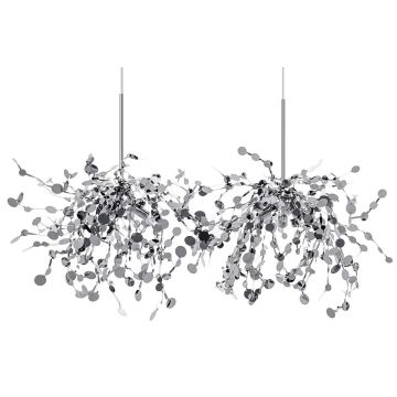 King Home MONETE JD8653-2.CHROM Висяща лампа 6x30W/G9 IP20