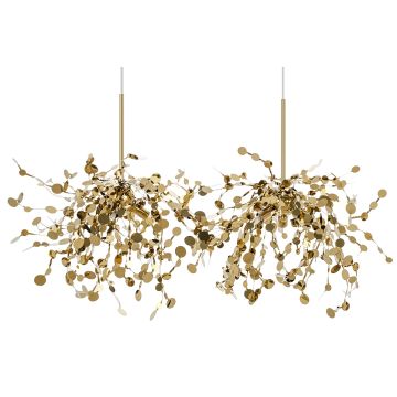 King Home MONETE JD8653-2.GOLD Висяща лампа 6x30W/G9 IP20