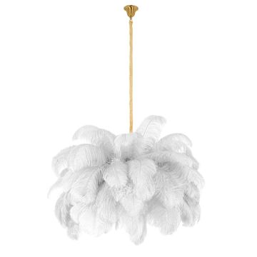 King Home TIFFANY JD0019.WHITE Висяща лампа 18x40W/G9 IP20