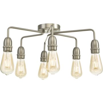 Dar Lighting Kiefer KIE0646 Таванна лампа 6x60w/e27 ip20