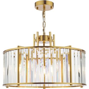 Dar Lighting Kiran KIR0535 Висяща лампа 5x40w/e14