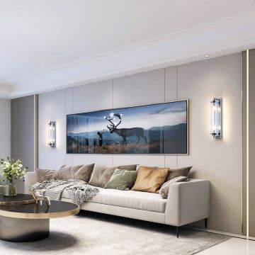 Light Prestige Lorenzo LP-2960/1W CH Светильник за стена 2x40W/E14 IP20