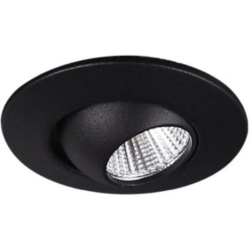 Maxlight YUCA ROUND H0105 Вградено спот светило 1x3w/led 3000k 250lm ip20