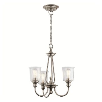 Elstead Lighting WAVERLY KL-WAVERLY3-CLP Люстра 3x60W/E27