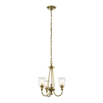 Elstead Lighting WAVERLY KL-WAVERLY3-NBR Люстра 3x60W/E27
