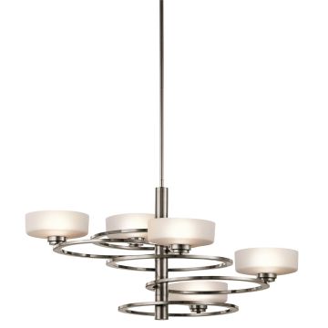 Kichler ALEEKA KL-ALEEKA5B Люстра 5x40W/G9