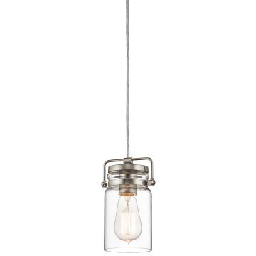 Kichler BRINLEY KL-BRINLEY-MP-NI Висяща лампа 1x60W/E27