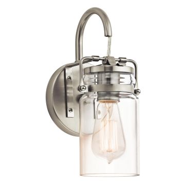 Kichler BRINLEY KL-BRINLEY1-NI Светильник за стена 1x60W/E27