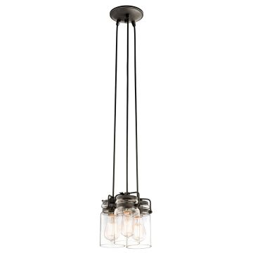 Kichler BRINLEY KL-BRINLEY3-OZ Висяща лампа 3x60W/E27