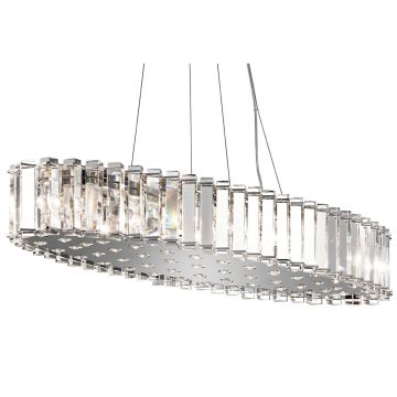 Kichler CRYSTAL SKYE KL-CRYSTAL-SKYE-I-L Висяща лампа 12x3,5W/G9 320LM IP44