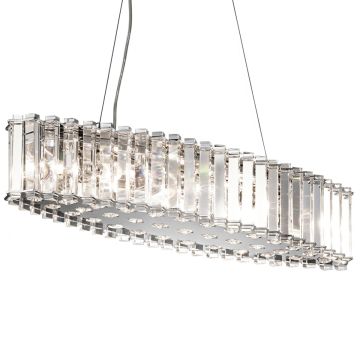 Kichler CRYSTAL SKYE KL-CRYSTAL-SKYE-ISLE Висяща лампа 8x3,5W/G9 320LM IP44