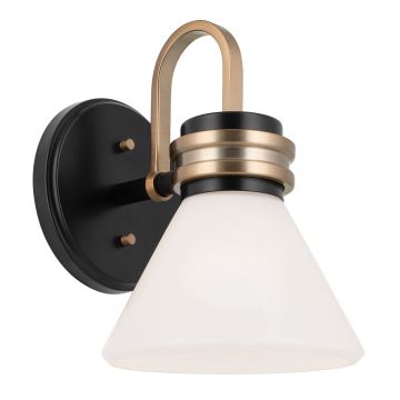 Kichler Farum KL-FARUM1-BK-CPZ Светильник за стена 1x3W/G9 3000K 300lm IP44