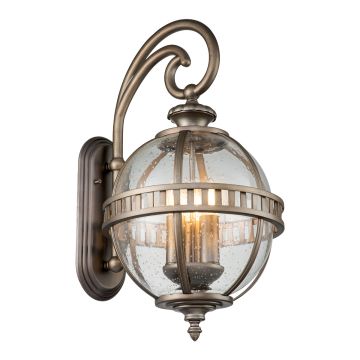 Kichler Halleron KL-HALLERON-2M-BU Светильник за стена 3x60W/E14 IP44