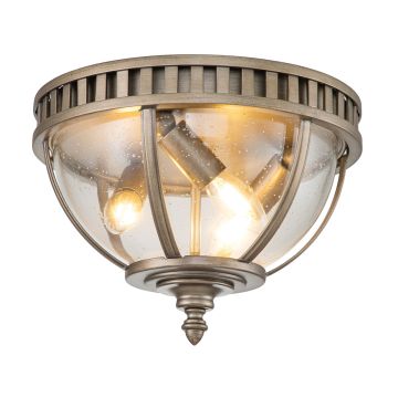 Kichler Halleron KL-HALLERON-F-BU Таванен светилник 3x40W/E14 IP44