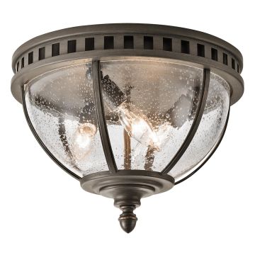Kichler HALLERON KL-HALLERON-F Таванен светилник 3x40W/E14 IP44