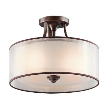 Kichler LACEY KL-LACEY-SF-MB Таванна лампа 3x60W/E27