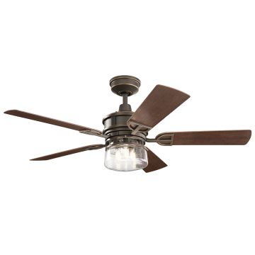Kichler Lyndon Patio KLF-LYNDON-52-OZ Вентилатор 3x60W/E27 3000K IP23