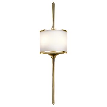 Kichler MONA KL-MONA-L-PB Светильник за стена 2x3,5W/G9 320LM IP44