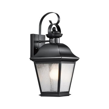 Kichler Mount Vernon KL-MOUNT-VERNON2-M-BK Светильник за стена 1x60W/E27 ip44