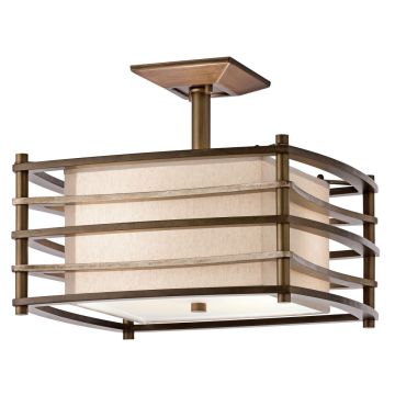 Kichler MOXIE KL-MOXIE-SF Таванна лампа 2x60W/E27