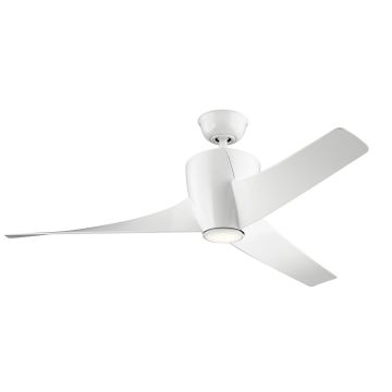 Kichler Phree KLF-PHREE-56-WHT Вентилатор 1x10W/LED 3000K 1116 lm IP20