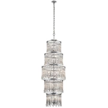 Kichler Piper KL-PIPER-18P-PC Люстра 18x60W/E14