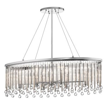 Kichler Piper KL-PIPER-ISLE-PC Висяща лампа 6x60W/E14