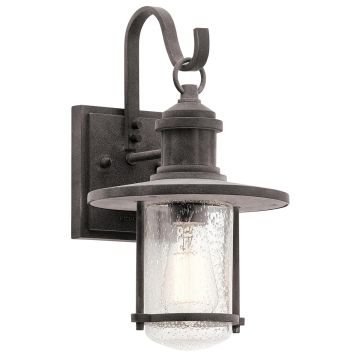 Kichler RIVERWOOD KL-RIVERWOOD2-M Светильник за стена 1x60W/E27 IP44