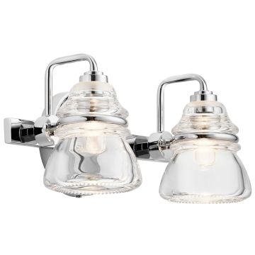 Kichler Talland KL-TALLAND2-PC-BATH Светильник за стена 2x3.5W/G9 IP44