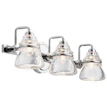 Kichler Talland KL-TALLAND3-PC-BATH Светильник за стена 3x3.5W/G9 IP44