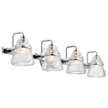 Kichler Talland KL-TALLAND4-PC-BATH Светильник за стена 4x3.5W/G9 IP44
