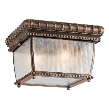 Kichler VENETIAN RAIN KL-VENETIAN-F Таванен светилник 2x40W/E14 IP44