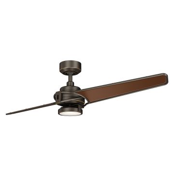 Kichler Xety KLF-XETY-56-OZ Вентилатор 1x10W/LED 3000K 1116 lm IP20