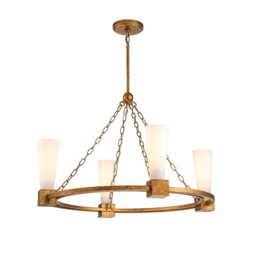 Elstead Lighting Kristy KRISTY4-DG-OPAL Люстра 4x40W/E27 IP20