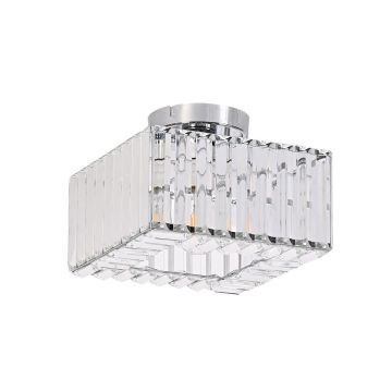 Light Prestige Vetro LP-2910/1C CH square Таванен светилник 1x15W/E27 IP20