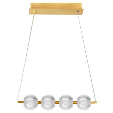 Light Prestige Brillant LP-3303/4L GD Висяща лампа 4x20W/LED 3000K|4000K|6000K 1530lm IP20