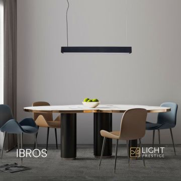 Light Prestige Ibros LP-7001/1P 20 BK-63 18 CCT Висяща лампа 1x18W/LED 4000K 1140 lm IP20